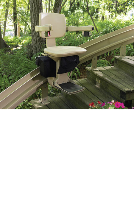 Elite Curved Outdoor<br>Stair Lift